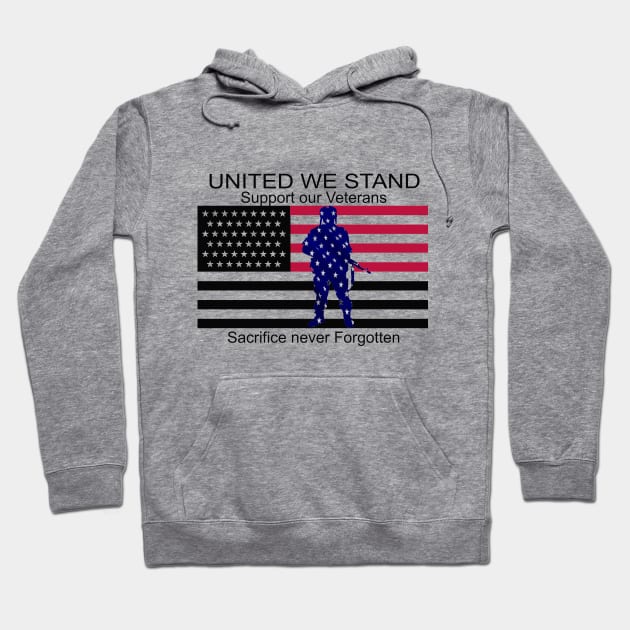 veterans day tee Hoodie by RebelPen